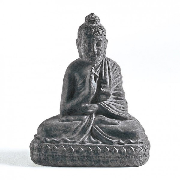 SITTING BUDDHA FROM CLAY
